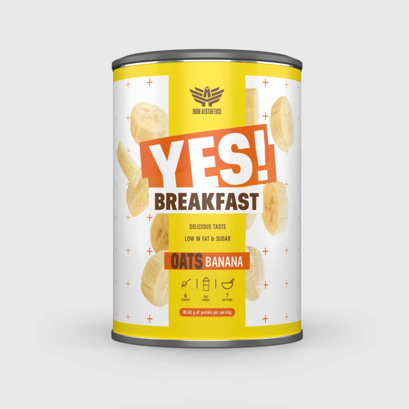 Proteínová kaša YES! Breakfast 500 g - Iron Aesthetics-2
