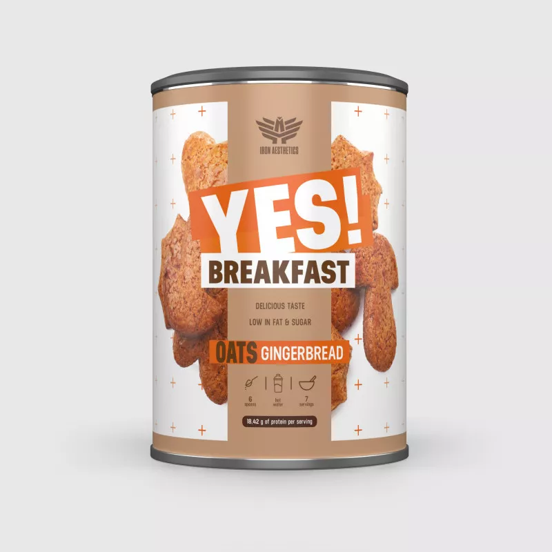 Proteínová kaša YES! Breakfast 500 g - Iron Aesthetics-5