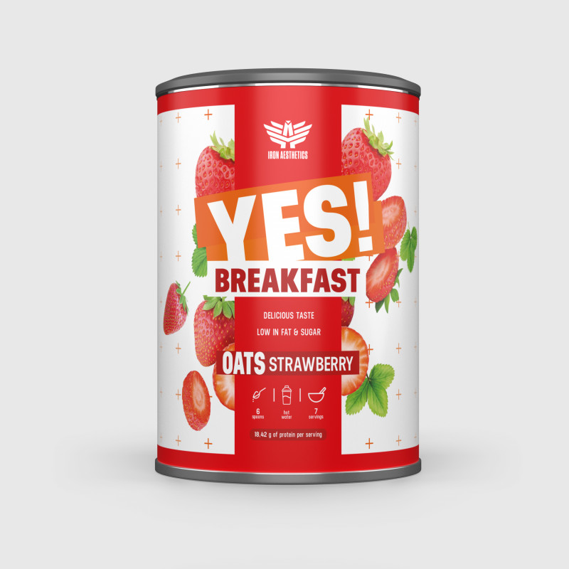 Proteínová kaša YES! Breakfast 500 g - Iron Aesthetics-6