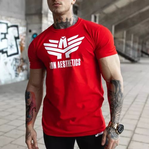 Ultrasoft tričko Iron Aesthetics, červené