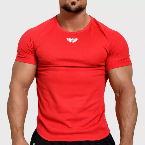 Pánske funkčné tričko Iron Aesthetics Performance, červené