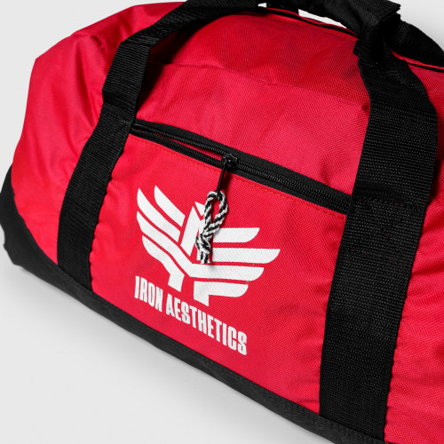 Športová taška Iron Aesthetics, červená