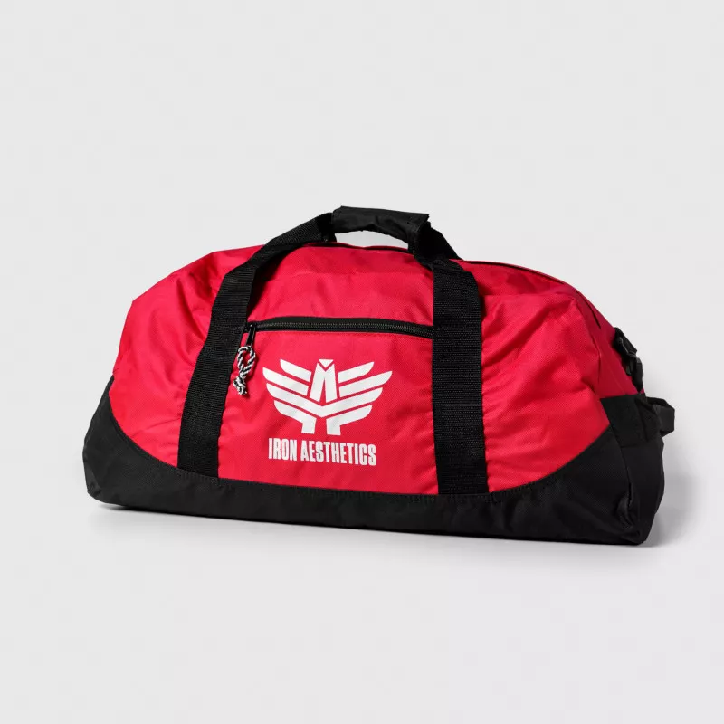 Športová taška Iron Aesthetics, červená-1