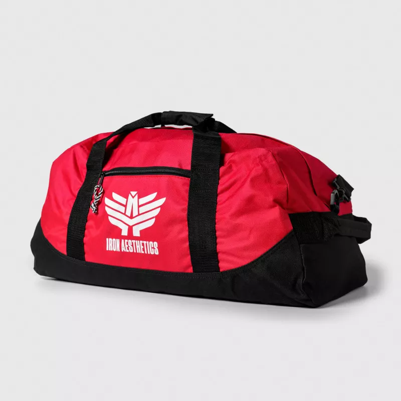 Športová taška Iron Aesthetics, červená-6