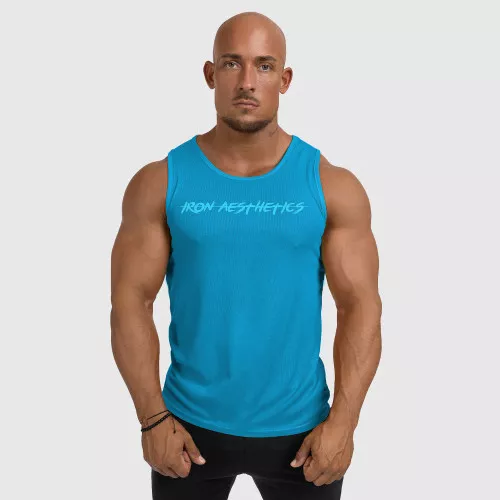Pánske funkčné tielko Sporty, aqua modré