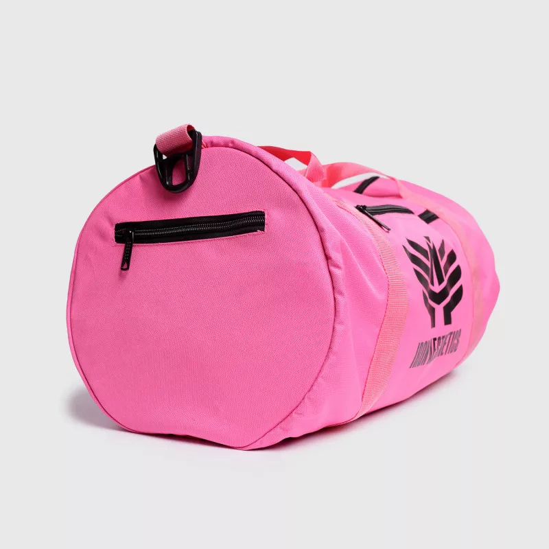 Športová taška Iron Aesthetics Duffle, ružová-2