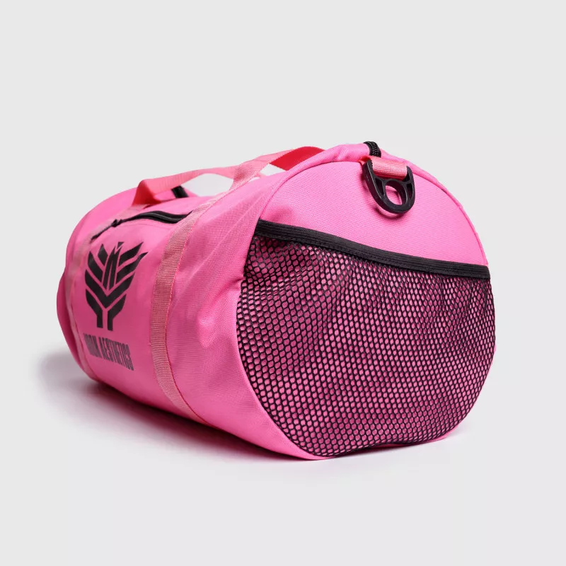 Športová taška Iron Aesthetics Duffle, ružová-3