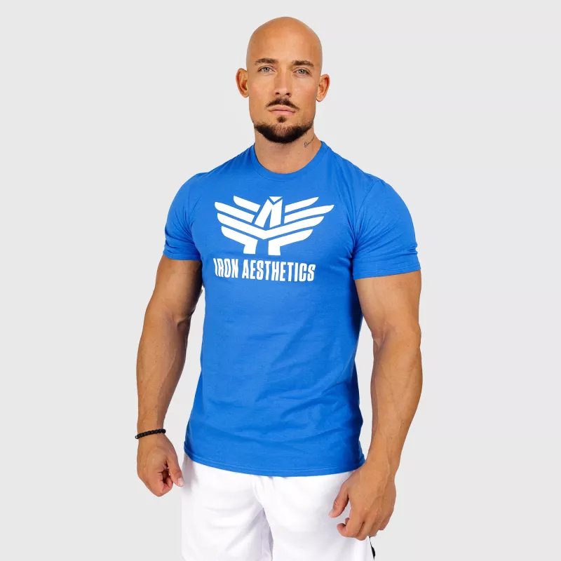 Ultrasoft tričko Iron Aesthetics, modré-4