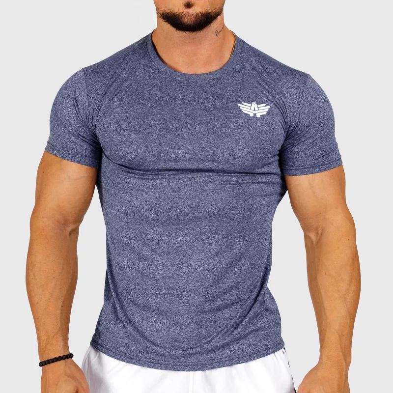 Pánske funkčné tričko Iron Aesthetics Athletic, navy-1