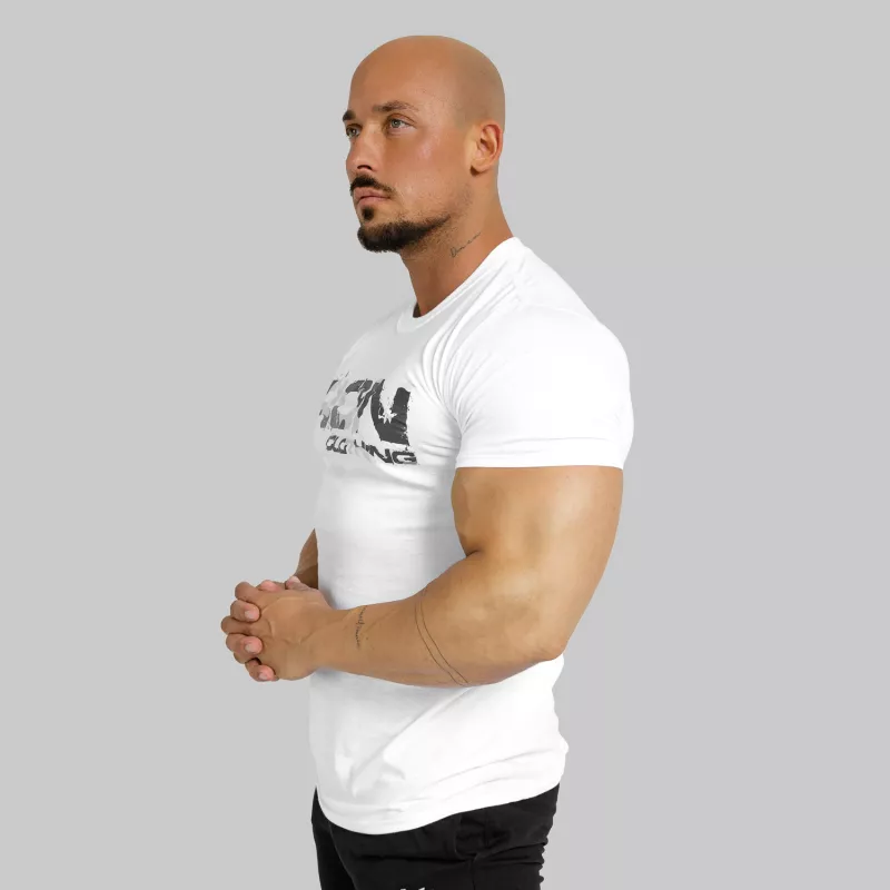 UltraSoft tričko Iron Camo Style, biele-2