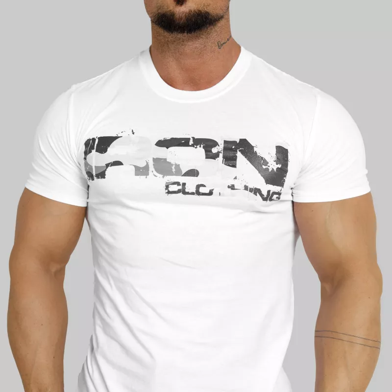 UltraSoft tričko Iron Camo Style, biele-6