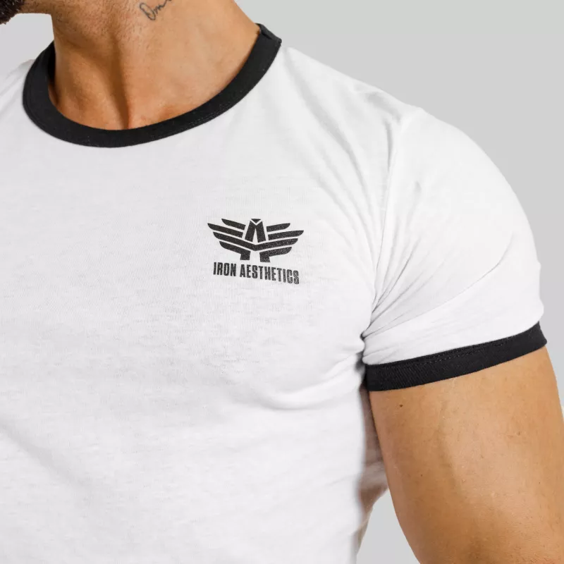 Pánske športové tričko Iron Aesthetics Ring, biele-5