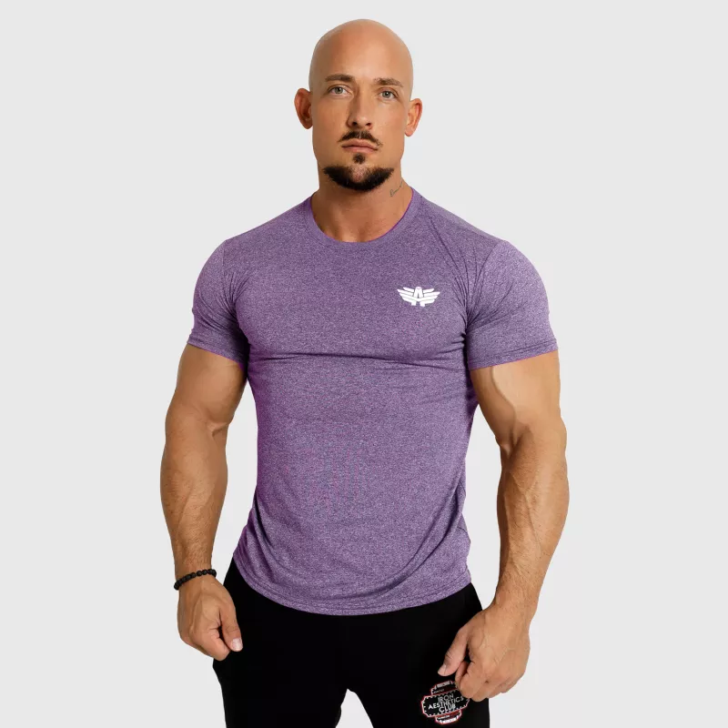 Pánske funkčné tričko Iron Aesthetics Athletic, fialové-3
