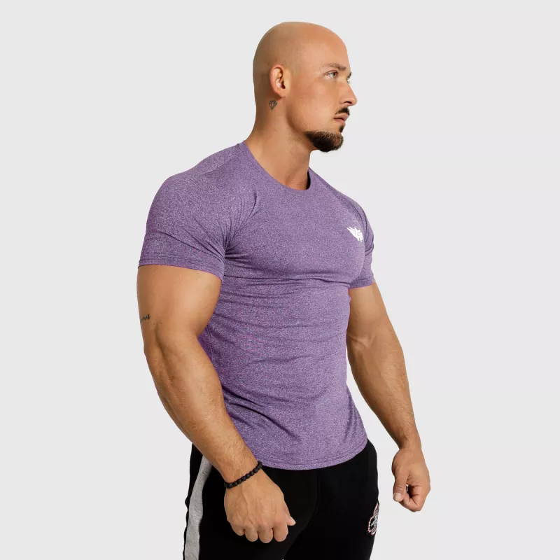 Pánske funkčné tričko Iron Aesthetics Athletic, fialové-2
