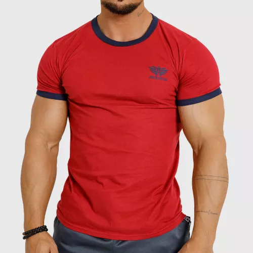 Pánske športové tričko Iron Aesthetics Ring, červené