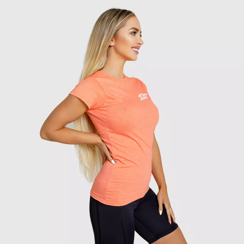 Dámske fitness tričko Iron Aesthetics Fit, oranžové-3