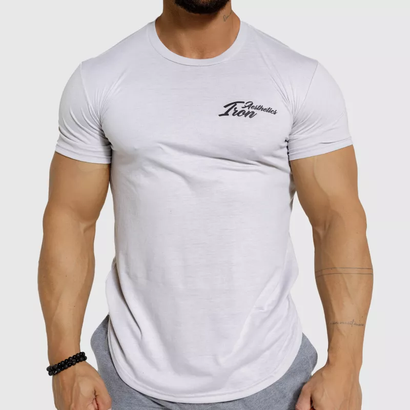 Pánske športové tričko Iron Aesthetics Curve, sivé-1