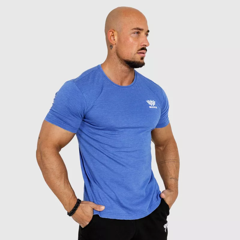 Pánske športové tričko Iron Aesthetics Washed, modré-2