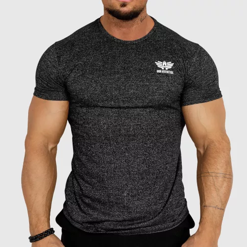Pánske športové tričko Iron Aesthetics Regenerate, čierne