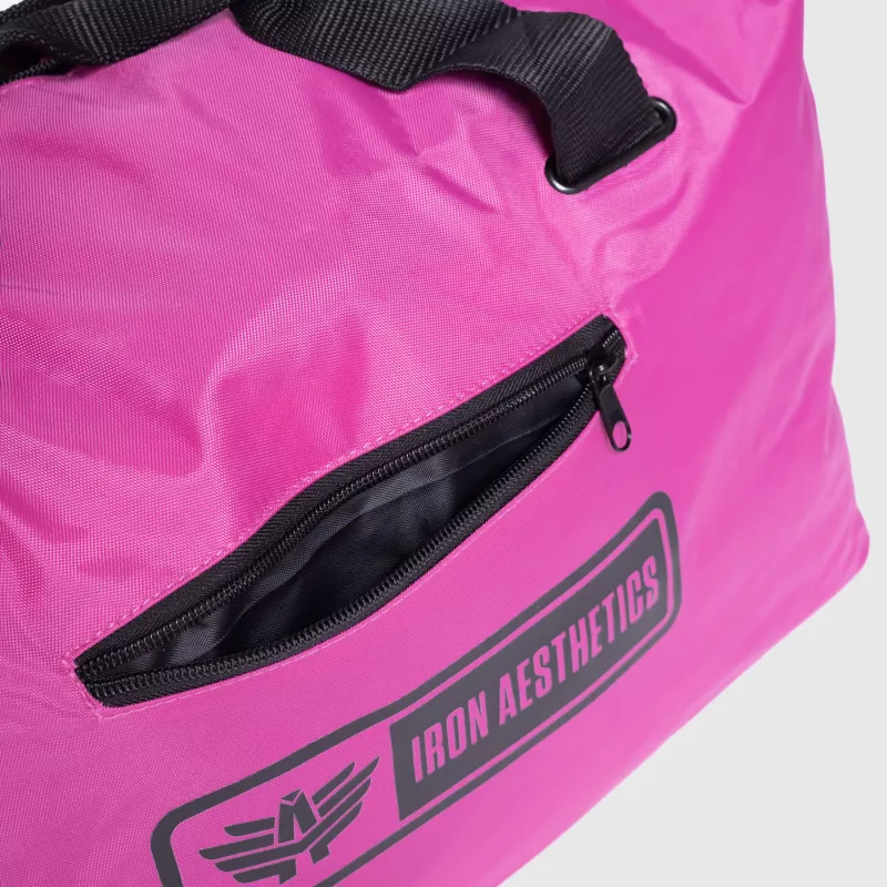 Športová taška Iron Aesthetics Cool Gym, ružová-6