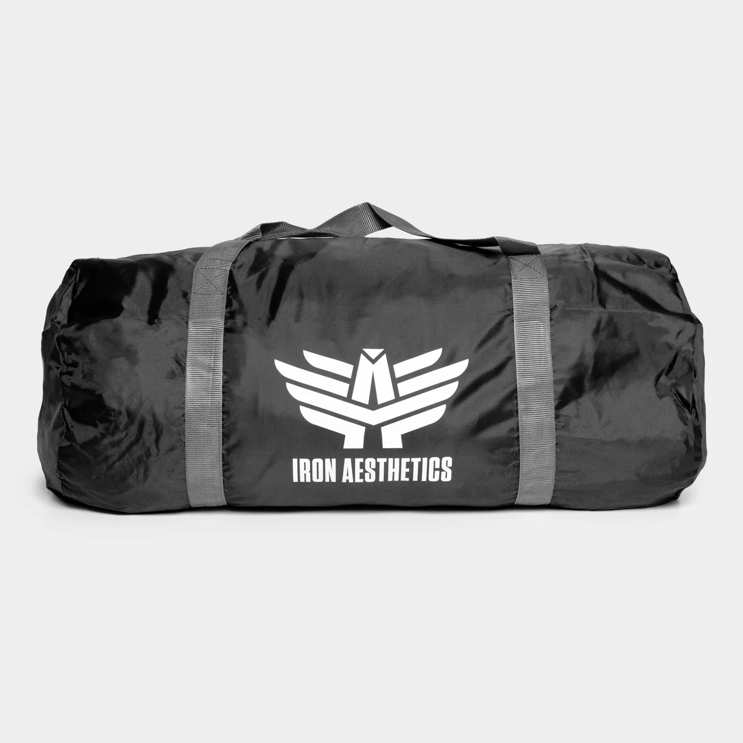 Športová taška Iron Aesthetics Duffle, čierna-1