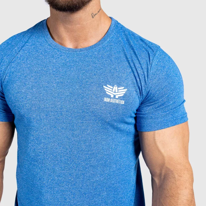 Pánske športové tričko Iron Aesthetics Space, modré-5