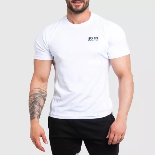 Pánske funkčné tričko Iron Aesthetics Super Cool, biele