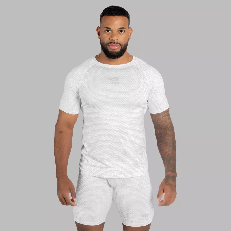 Funkčné tričko Iron Aesthetics Evolution, biele-3