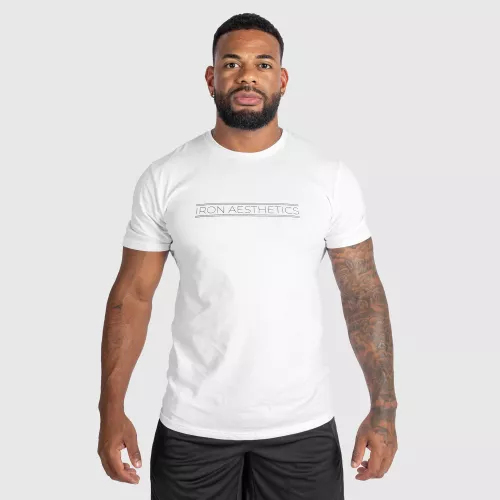 Pánske fitness tričko Glam, biele