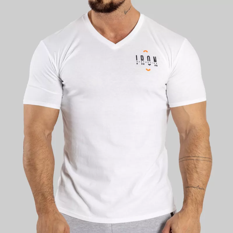 Pánske tričko Iron Aesthetics Simple, biele-1