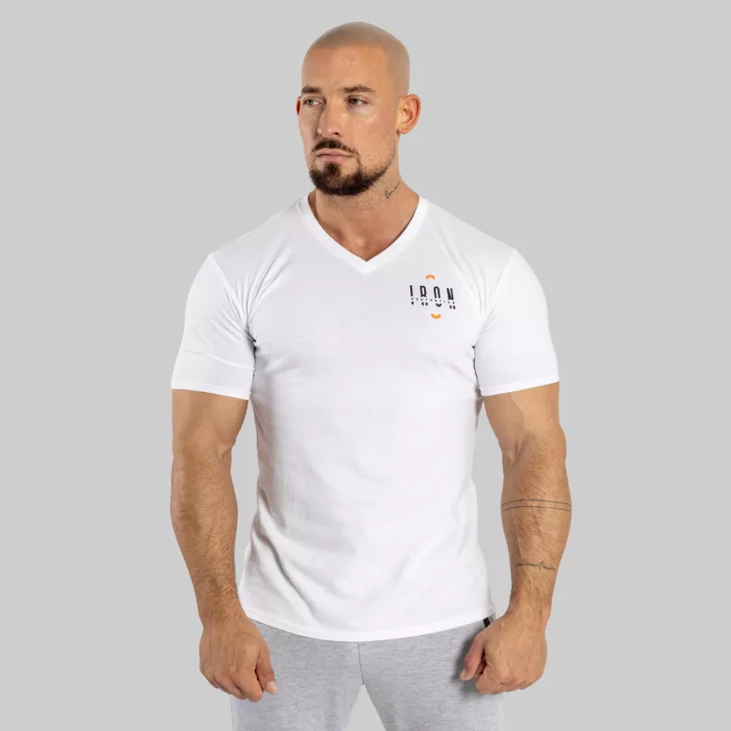 Pánske tričko Iron Aesthetics Simple, biele-4
