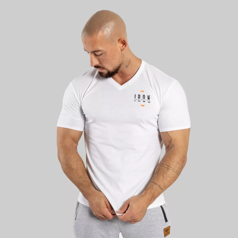 Pánske tričko Iron Aesthetics Simple, biele-5