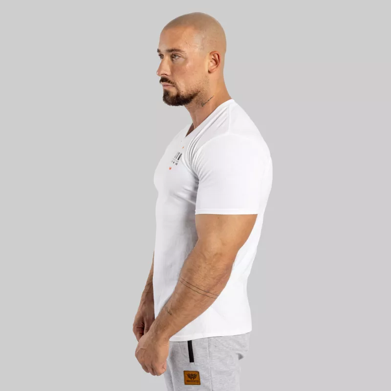 Pánske tričko Iron Aesthetics Simple, biele-3