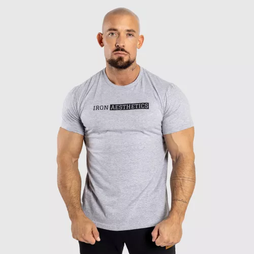 Pánske športové tričko Iron Aesthetics Shadow, sivé