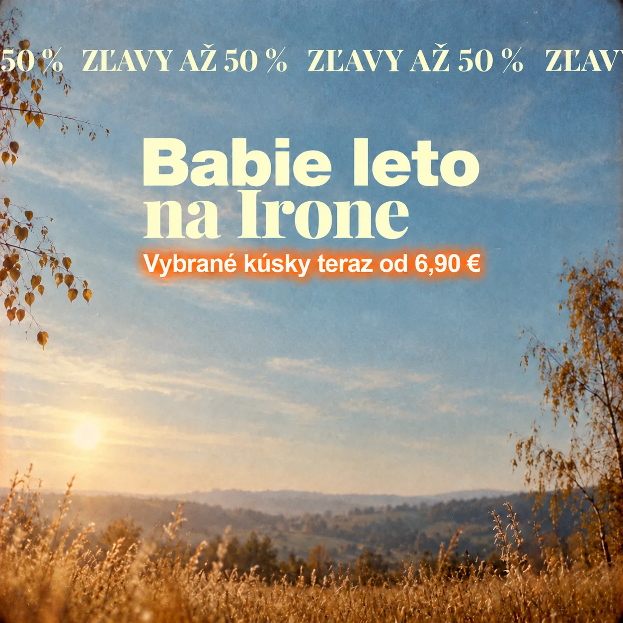 BABIE LETO EŠTE NEKONČÍ!